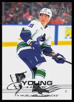 2025 2025-26 Upper Deck Ty Mueller Hockey card front — Card Source Canada