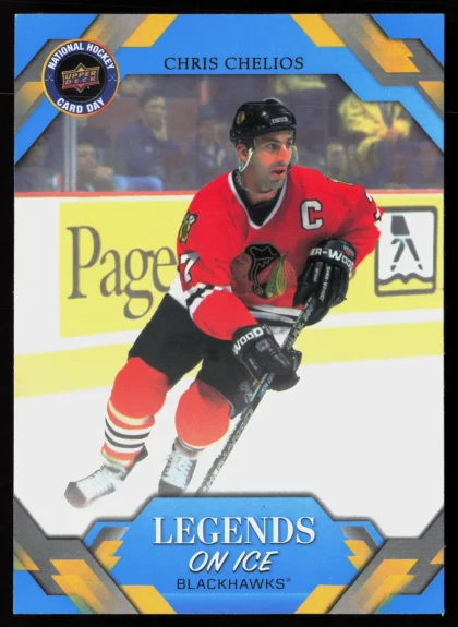 2026 2026 Upper Deck National Hockey Card Day Chris Chelios Hockey card — Front