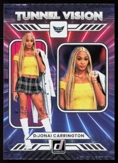2025 2025 Donruss WNBA DiJonai Carrington Basketball card front — Card Source Canada