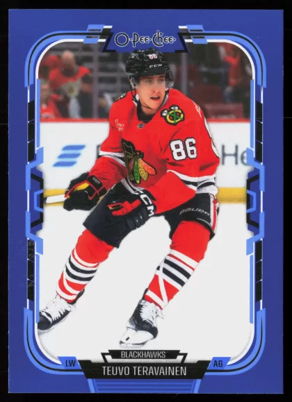 2025 2025-26 O-Pee-Chee Teuvo Teravainen Hockey card — Front