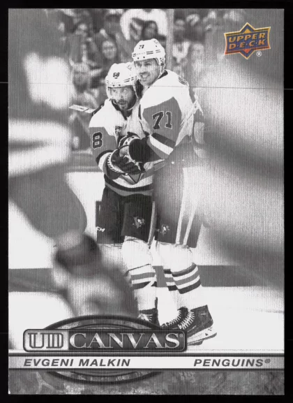 2025 2025-26 Upper Deck Evgeni Malkin Hockey card — Front
