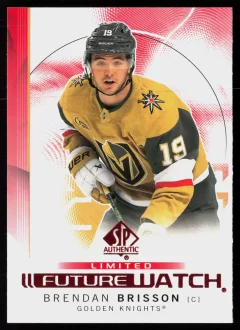 2024 2024-25 SP Authentic Brendan Brisson Hockey card front — Card Source Canada
