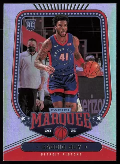 2020 2020-21 Panini Chronicles Saddiq Bey Basketball card front — Card Source Canada