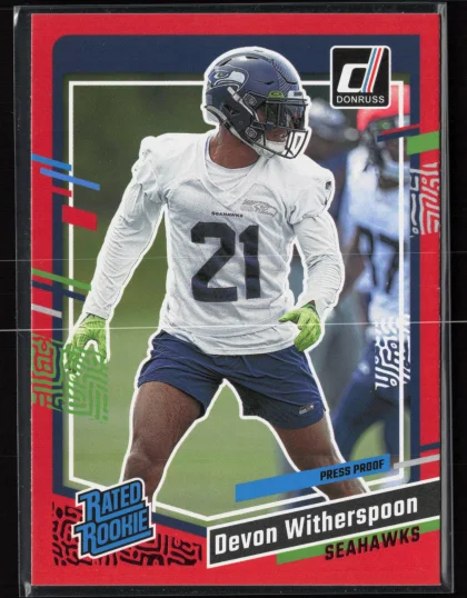 2023 2023 Donruss Devon Witherspoon Football card — Front