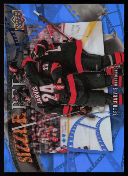 2025 2025-26 Upper Deck Seth Jarvis Hockey card — Front