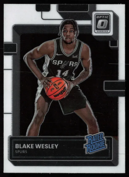 2022 2022-23 Donruss Optic Blake Wesley Basketball card — Front