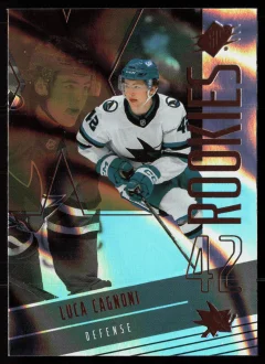 2025 2025-26 SPx Luca Cagnoni Hockey card front — Card Source Canada