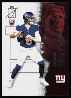 2025 2025 Topps Signature Class Jaxson Dart Football card front — Card Source Canada