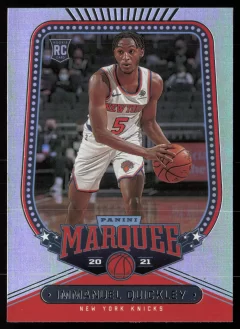 2020 2020-21 Panini Chronicles Immanuel Quickley Basketball card front — Card Source Canada
