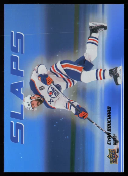 2025 2025-26 Upper Deck Evan Bouchard Hockey card — Front