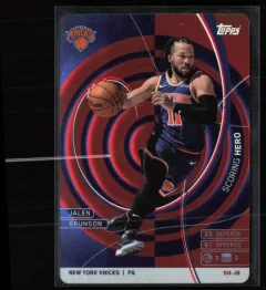 2025 2025-26 Topps Match Attax Jalen Brunson Basketball card front — Card Source Canada