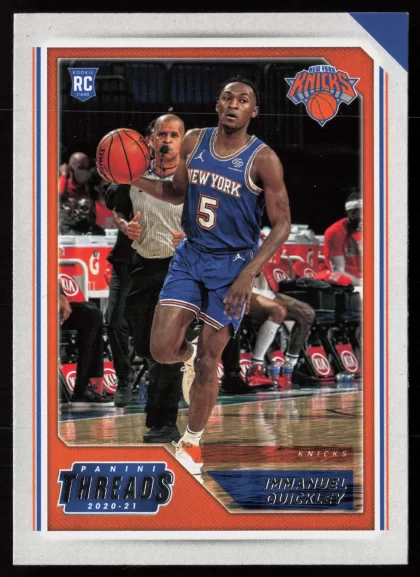 2020 2020-21 Panini Chronicles Immanuel Quickley Basketball card — Front