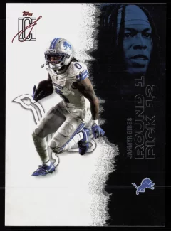 2025 2025 Topps Signature Class Jahmyr Gibbs Football card front — Card Source Canada