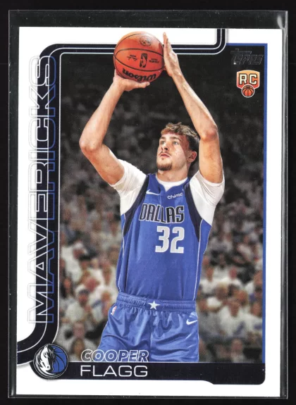 2025 2025-26 Topps Cooper Flagg Basketball card — Front