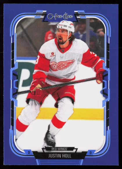 2025 2025-26 O-Pee-Chee Justin Holl Hockey card — Front