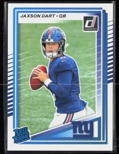 2025 2025 Donruss Optic Jaxson Dart Football card front — Card Source Canada