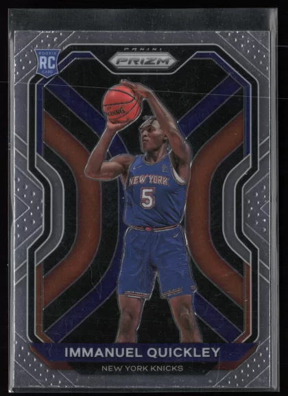 2020 2020-21 Panini Prizm Immanuel Quickley Basketball card — Front