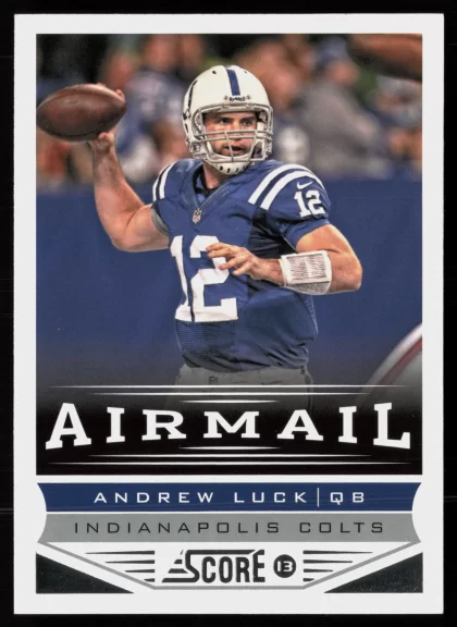 2013 2013 Score Andrew Luck Football card — Front