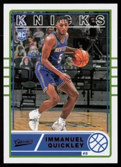 2020 2020-21 Panini Chronicles Immanuel Quickley Basketball card front — Card Source Canada