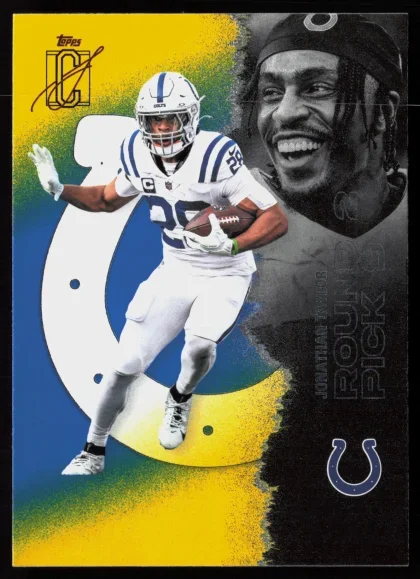 2025 2025 Topps Signature Class Jonathan Taylor Football card — Front