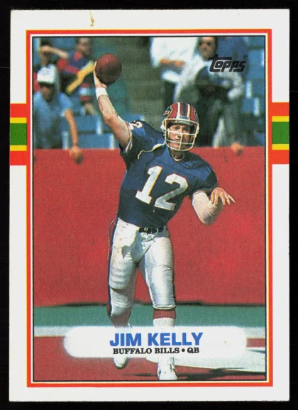 1989 1989 Topps Jim Kelly Football card — Front