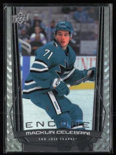 2025 2025-26 Upper Deck Macklin Celebrini Hockey card front — Card Source Canada
