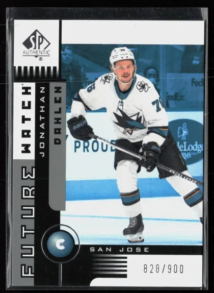 2021 2021-22 SP Authentic Jonathan Dahlen Hockey card — Front