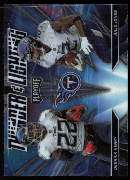 2021 2021 Panini Playoff Derrick Henry / Julio Jones Football card — Front