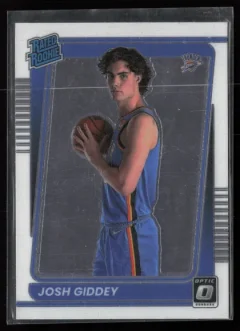2021 2021-22 Donruss Optic Josh Giddey Basketball card front — Card Source Canada