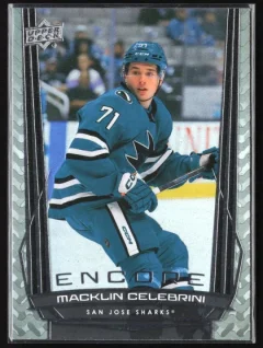 2025 2025-26 Upper Deck Macklin Celebrini Hockey card front — Card Source Canada