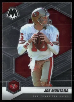 2021 2021 Panini Mosaic Joe Montana Football card front — Card Source Canada