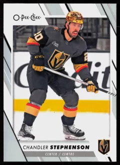 2023 2023-24 O-Pee-Chee Chandler Stephenson Hockey card front — Card Source Canada