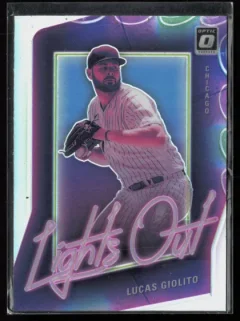 2021 2021 Donruss Optic Lucas Giolito Baseball card front — Card Source Canada