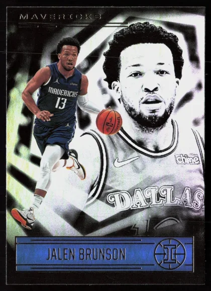 2020 2020-21 Panini Illusions Jalen Brunson Basketball card — Front