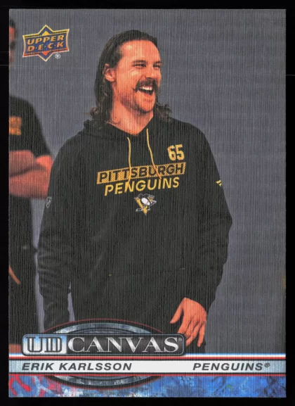 2025 2025-26 Upper Deck Erik Karlsson Hockey card — Front
