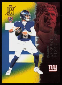 2025 2025 Topps Signature Class Jaxson Dart Football card front — Card Source Canada
