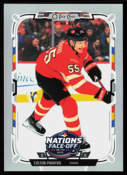 2025 2025-26 O-Pee-Chee Colton Parayko Hockey card — Front