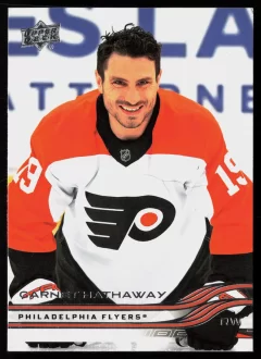 2025 2025-26 Upper Deck Garnet Hathaway Hockey card front — Card Source Canada