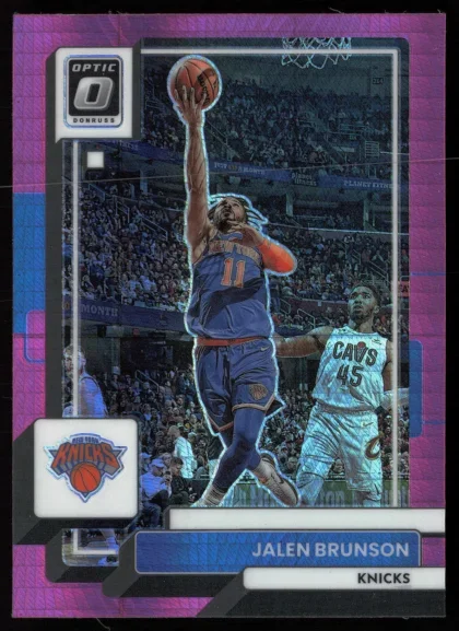 2022 2022-23 Donruss Optic Jalen Brunson Basketball card — Front