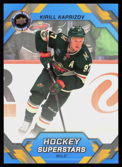 2026 2026 Upper Deck National Hockey Card Day Kirill Kaprizov Hockey card — Front
