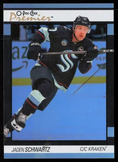 2025 2025-26 O-Pee-Chee Jaden Schwartz Hockey card front — Card Source Canada