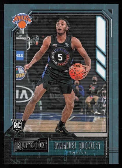 2020 2020-21 Panini Chronicles Immanuel Quickley Basketball card — Front