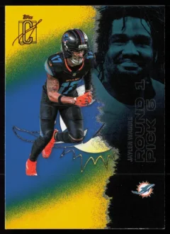2025 2025 Topps Signature Class Jaylen Waddle Football card front — Card Source Canada