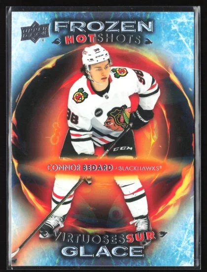 2024 2024-25 Upper Deck Tim Hortons Connor Bedard Hockey card — Front