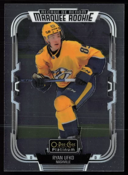 2025 2025-26 O-Pee-Chee Platinum Ryan Ufko Hockey card — Front