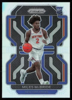 2021 2021-22 Panini Prizm Miles McBride Basketball card front — Card Source Canada
