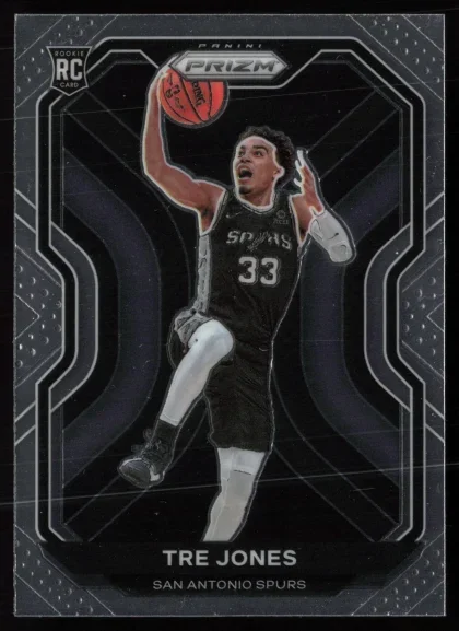 2020 2020-21 Panini Prizm Tre Jones Basketball card — Front