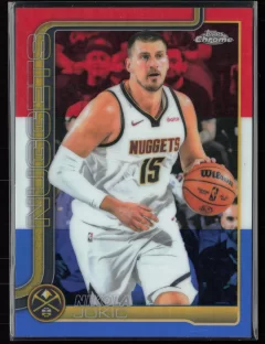 2025 2025-26 Topps Chrome Nikola Jokić Basketball card front — Card Source Canada