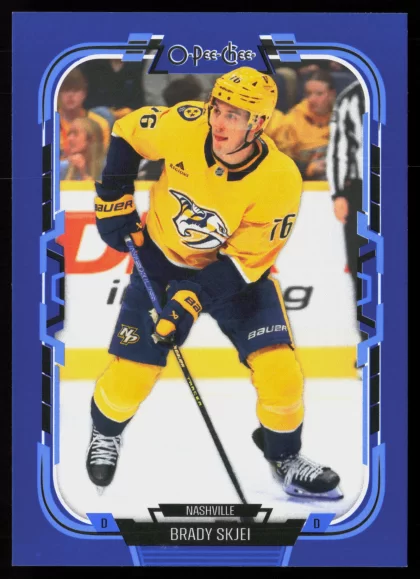 2025 2025-26 O-Pee-Chee Brady Skjei Hockey card — Front