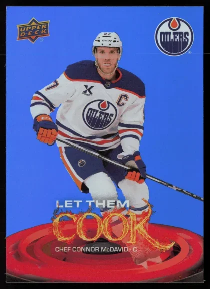 2025 2025-26 Upper Deck Connor McDavid Hockey card — Front